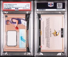 Football Pack - JJ McCarthy Immaculate Rookie Patch Auto PSA 6 - 50 Pack Series