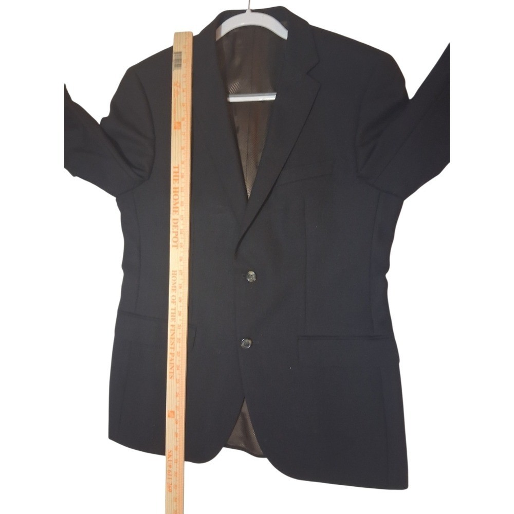 SALE EUC BOSS HUGO BOSS The James 2 Black Suit/Sport Coat Sz. 40R thumbnail 6