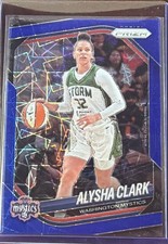 2025 Panini Prizm WNBA - Alysha Clark #129 Blue Velocity Prizm