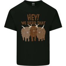 Camiseta de algodón ligero We Herd That Funny Cow para hombre