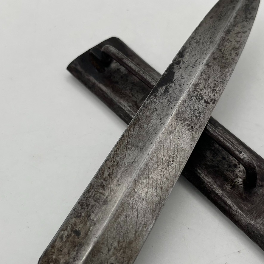 ORIGINAL FRENCH WWI W/ Sheath FIGHTING KNIFE by J. DELAIRE-LE VENGEUR de 1870