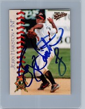 1998 MULTI-AD FREDRICK KEYS AUTO AUTOGRAPHED SIGNED JERRY HAIRSTON