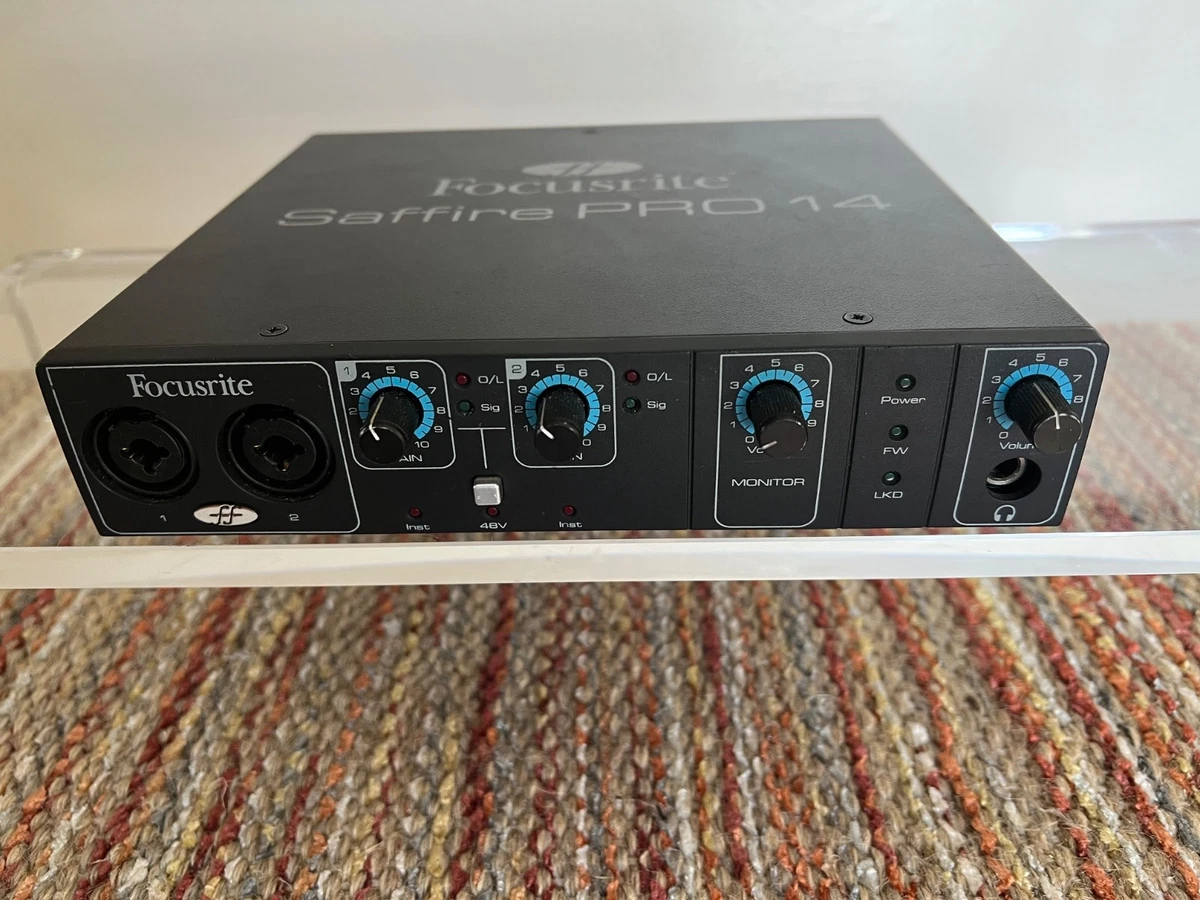 Las mejores ofertas en Focusrite Saffire Pro 40 | eBay