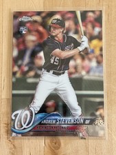 2018 Topps Chrome - Andrew Stevenson #198 (RC)