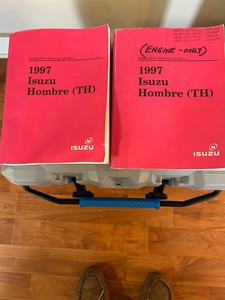 1997 Isuzu Hombre Work Shop Manual