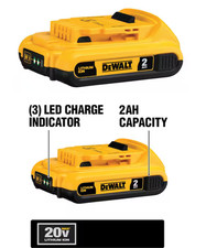 1 Brand New Dewalt DCB203 20V MAX 2A/H Battery 2025 DATE CODE
