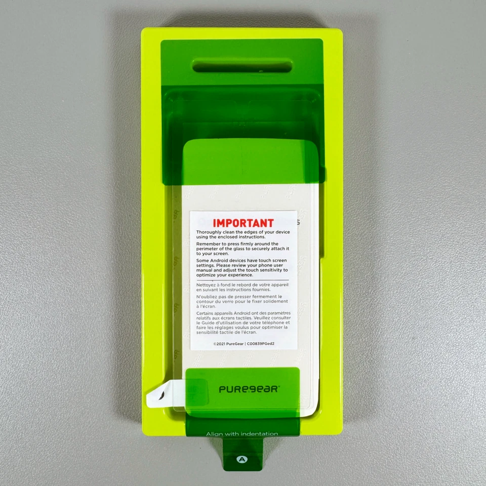 Pure Gear Screen Protectors for Google Pixel 6 - 2 Pack Steel 360 with Tray - Image 3 of 4