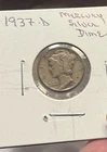 1937-D 10C Mercury Dime, $6.00 Or Best Offer.