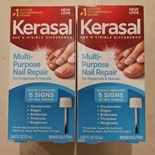 LOT OF 2 Kerasal Multi-Purpose Nail Repair 0.43 floz