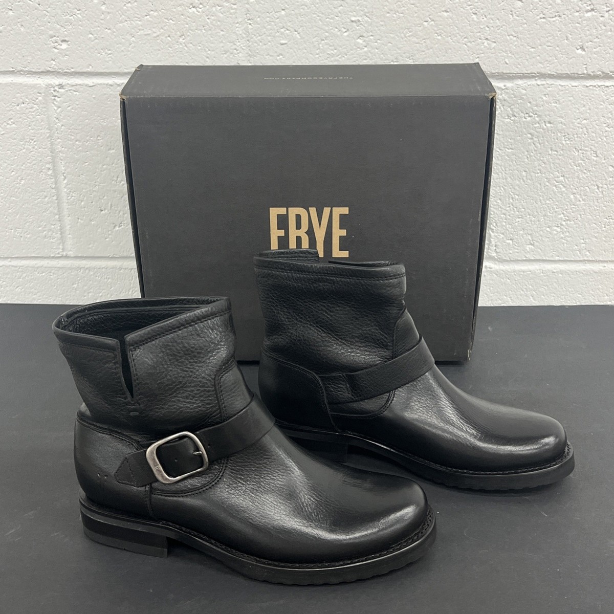 FRYE Veronica Leather Ankle Boots Booties in Black Size 9 FRYE “Veronica Bootie” Women main image 2