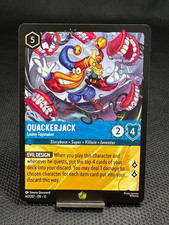 Disney Lorcana Attack Of The Vine QUACKERJACK Legendary 147/207 NM
