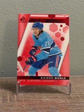 2022-23  Upper Deck SP Authentic Future Watch Kaiden Guhle #146 Limited Red RC