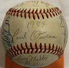 Jerry Koosman Personal Collection: 1984 Phillies Team-Signed Baseball w/ LOP