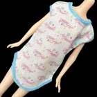 Vintage Clone Fashion Doll Nightgown 1980s Dream Girl Sleepwear Fits Barbie
