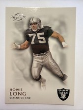 2011 Topps Legends Howie Long - Oakland, Los Angeles Raiders