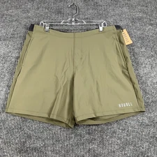 NoBull Shorts Mens 2XL XXL Green CrossFit Gym Workout Run Lift Casual New