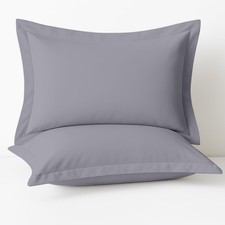 2 Pack 20x26 Pillow Shams Standard Size 600 Thread Count 100 Organic Cotton