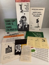 Vintage International Photography Pamphlets For Processing Film Ephemera Lot