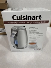 Cuisinart PerfectTemp 1.7-Liter Stainless Steel Cordless Electric Kettle 6 Prese