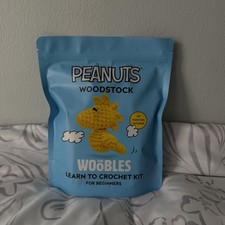The Woobles Peanuts Woodstock Learn to Crochet Kit For Beginners New Sealed