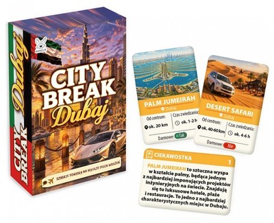 5905723444399 Dubaj - City Break. Mini Przewodnik KANGUR