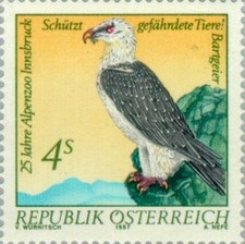 Austria #Mi1901 MNH 1987 Bearded Vulture Gypaetus barbatus Nature Birds [1411]