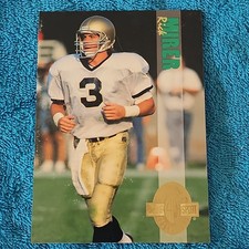 1993 Classic Four Sport Collection - Rick Mirer #92 (RC)