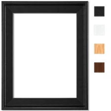 8x10 Black Canvas Floating Frame for Wall Art Painting - Gallery Style Display