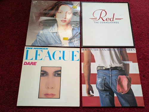 80's LP COLLECTION LOT ** SPRINGSTEEN, HUMAN LEAGUE, COMMUNARDS, JENNIFER RUSH.