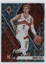 2023-24 Panini Phoenix Rookies Teal Lazer Phoenix Gradey Dick #282 1l7t