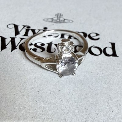 Vivienne Westwood Ring REINA PETITE Orb Silver S From Japan | eBay