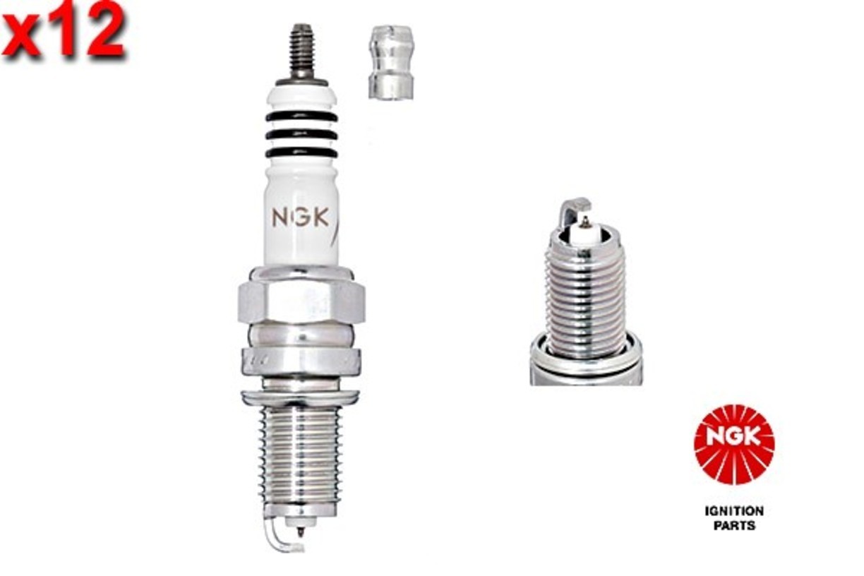 NGK 12x Spark Plug For FERRARI 348 Tbgtb LANCIA MASERATI 87-11 09482-00537