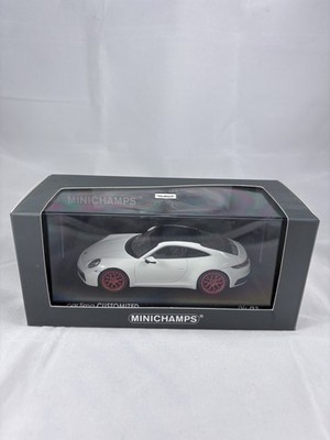 Porsche 911 992 Carrera Weiß Minichamps 1:43 Cartima Customized Japan Edition
