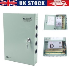 18CH 12V Dc 30A Cctv Power Supply Distribution Box For Security Multiple Camera