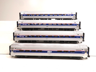 MTH 20-6531 Amtrak Northwest Corridor 4 Car Amfleet LN 