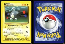 MAGNEMITE 53/102 - LP - BS BASE SET ENGLISH POKEMON CARD