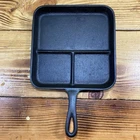 Restored & Seasoned Vintage Lodge BE Breakfast Skillet Cast Iron Rare #8 USA