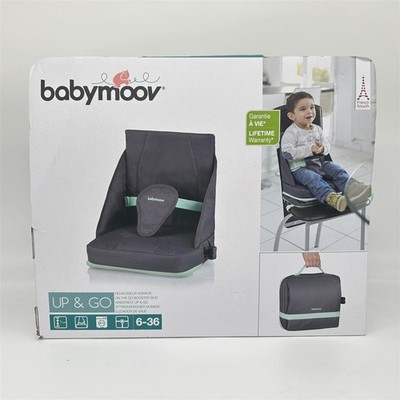 Babymoov Up&Go Compact Nomad Baby-Sitzerhöhung, höhenverstellbar, Grau