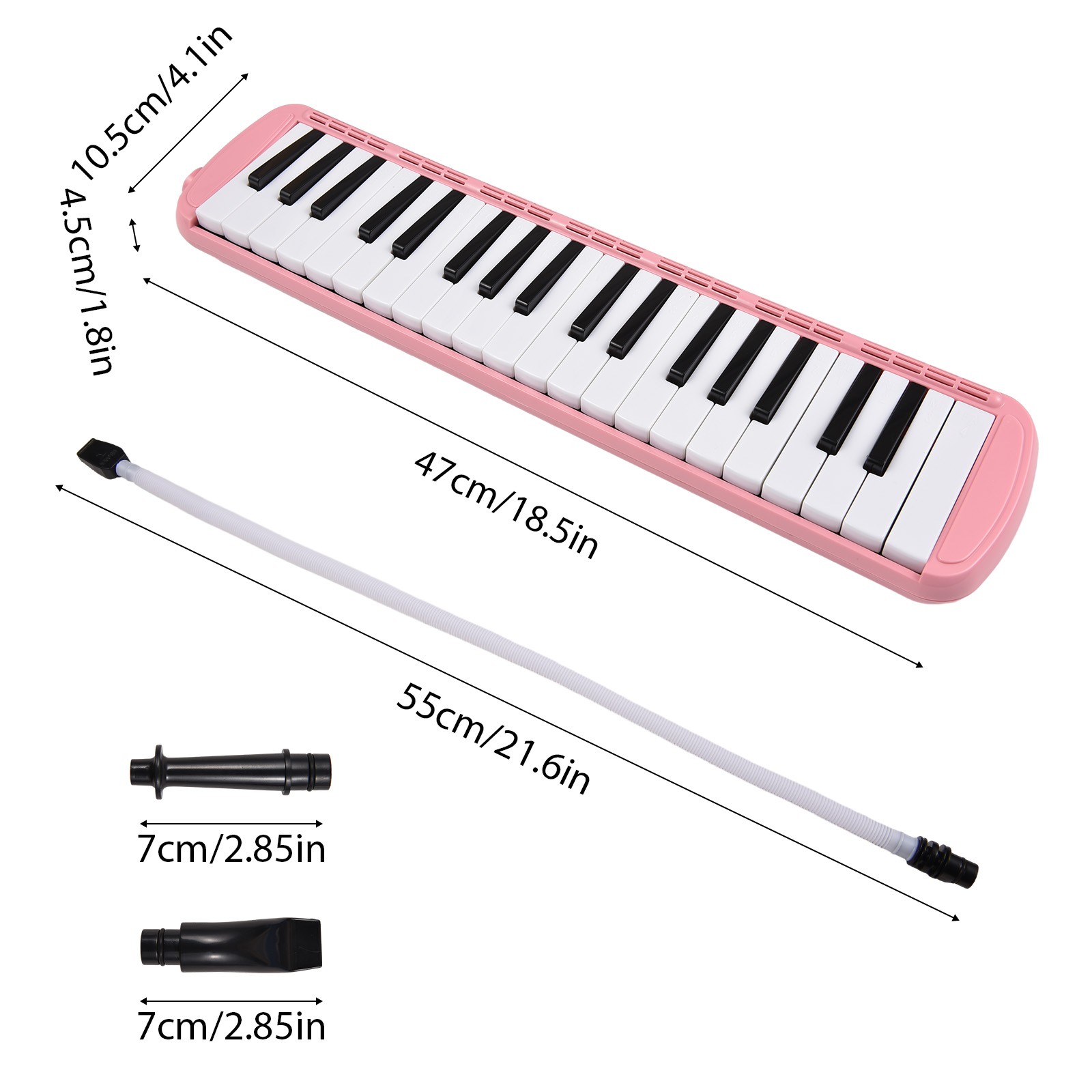 Melodica EKHK con 37 tasti e 2 soffi morbidi