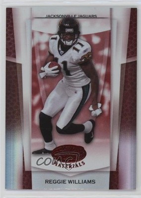 2007 Leaf Certified Materials Mirror Red 98/100 Reggie Williams #126 n1u