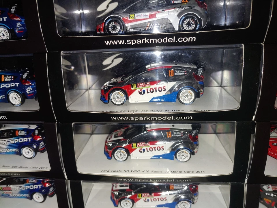 1x Spark Models S3792 FORD FIESTA Wrc R. Kubica Rally Montecarlo 2014 -1:43 Rare - Immagine 4 di 4