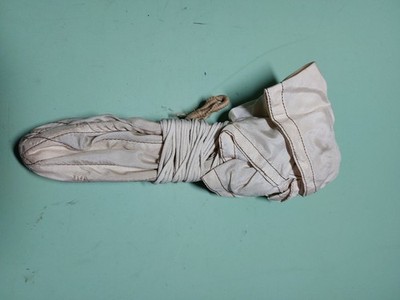 WW2 RAF 1939-47 Schlauchboot weiße Seide Seeanker / Drogue.