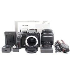 Pentax KF 18-55mm WR Lens Kit APS-C DSLR Black Used Shutter 243