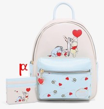 Disney Winnie the Pooh Friends Bees Hearts Backpack Cardholder Exclusive