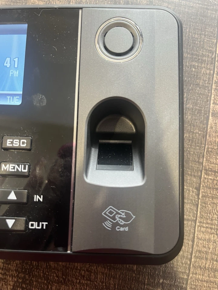 Reloj de Tiempo - Relojes de Huellas Dactilares para Empleados Pequeña Empresa Foto 2 de 4