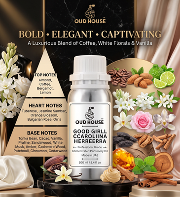 #ad Oud House Good Girll CCaroliina Herreerra Perfumery Oil 3.4 fl oz Floral $24.99