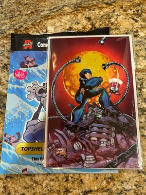 Mega Man Timelines #1 Topshelf Jimbo Salgado SDCC  2025 Variant  Limited To 225 