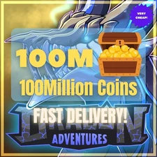 100M Coins - Dragon Adventures D.A - Fast Delivery!
