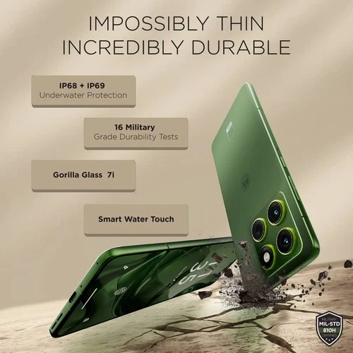 MOTOROLA Edge 70 ( Gray, 256GB 8GB RAM) Snapdragon® 7 Gen 4 Global Version. - Picture 8 of 9