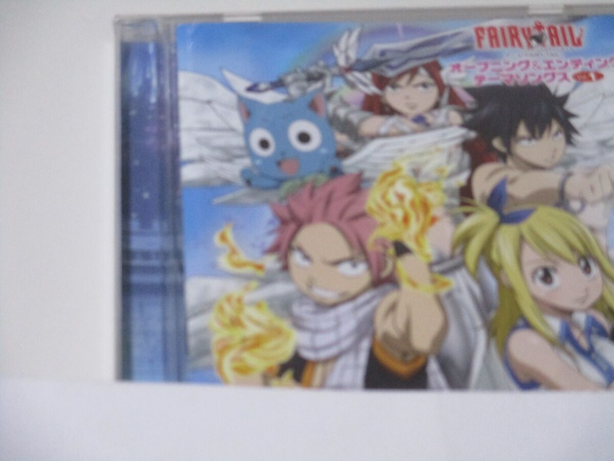 Fairy Tail anime SOUNDTRACK CD Opening & ending theme songs Vol.1